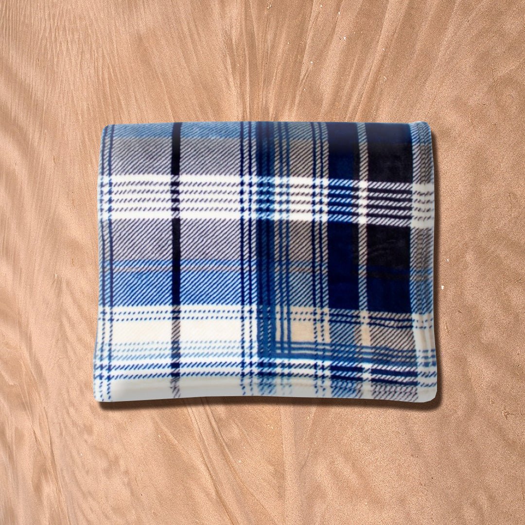 Classic Plaid Throw Blanket